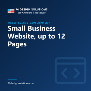 Small Business Website, up to 12 Pages