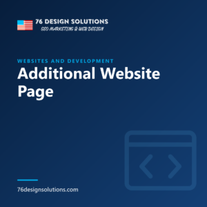 Additional Website Page