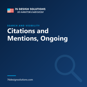 Citations and Mentions, Ongoing