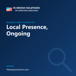 Local Presence, Ongoing