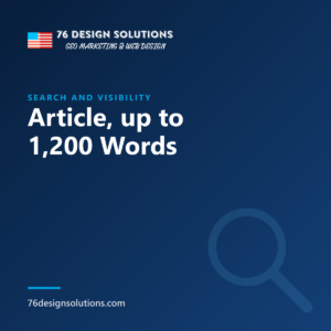 Article, up to 1,200 Words