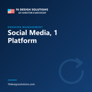 Social Media, 1 Platform