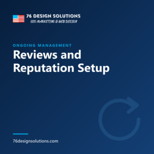 Reviews and Reputation Setup