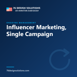 Influencer Marketing, Single Campaign